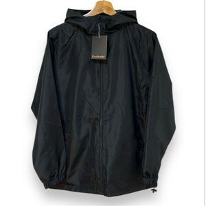 Dunbrooke Lightweight Hooded Track Jacket Black Ladies Olympic Companion Medium